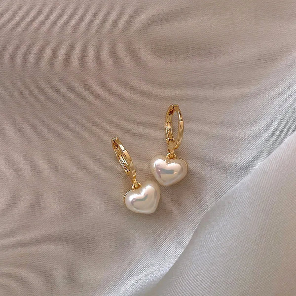 Boucles D'oreilles Classique Coeur