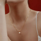 Collier Perle Femme