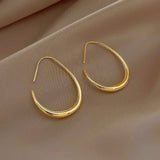 Boucles D'oreilles Oval