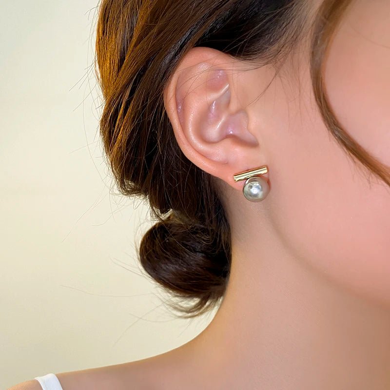 Boucles D'oreilles Perle Femme