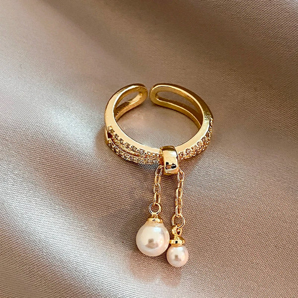 Bague Perle Femme