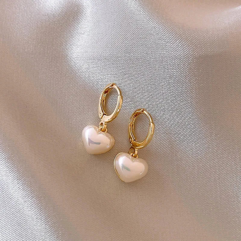 Boucles D'oreilles Coeur Femme