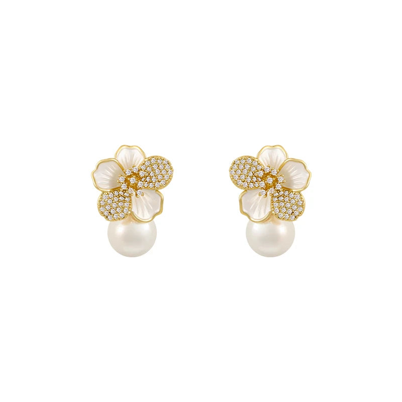 Boucles D'oreilles Fleurs