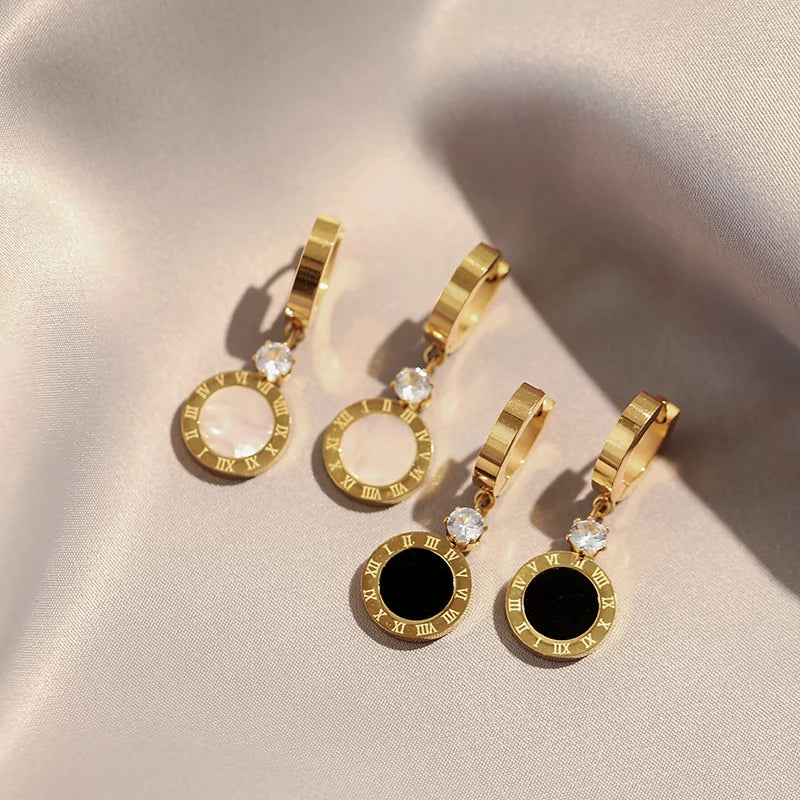 Boucles D'oreille Pierre Femme